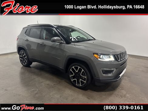 Used 2021 Jeep Compass Limited w/ Elite Exterior Group AWD/4WD image 1