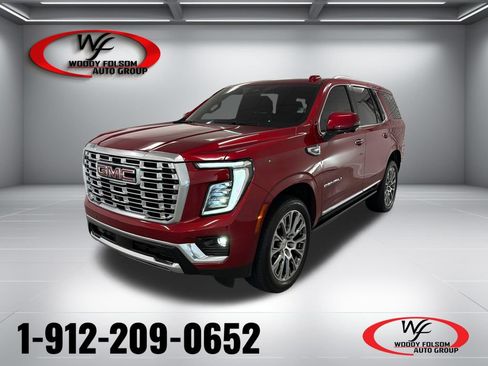 Used 2025 GMC Yukon Denali w/ Sun & Power Step Package RWD image 1