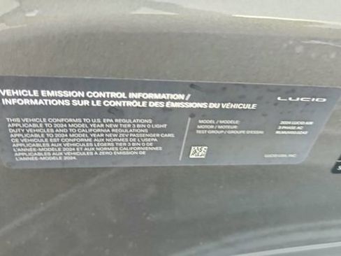 Used 2024 Lucid Air Touring image 62