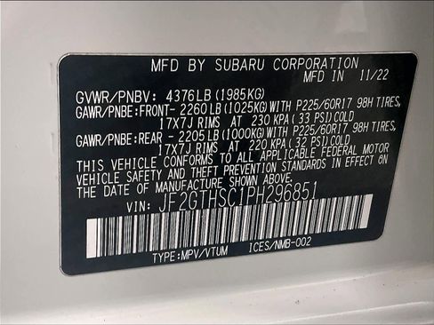 Used 2023 Subaru Crosstrek 2.5i Sport image 36