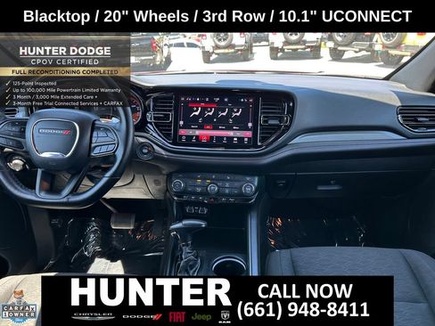 Certified 2026 Dodge Durango GT w/ Blacktop Package RWD image 17