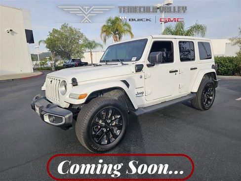 Used 2021 Jeep Wrangler Unlimited Sahara image 1