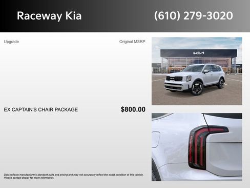 New 2025 Kia Telluride EX w/ EX Captain's Chair Package image 5