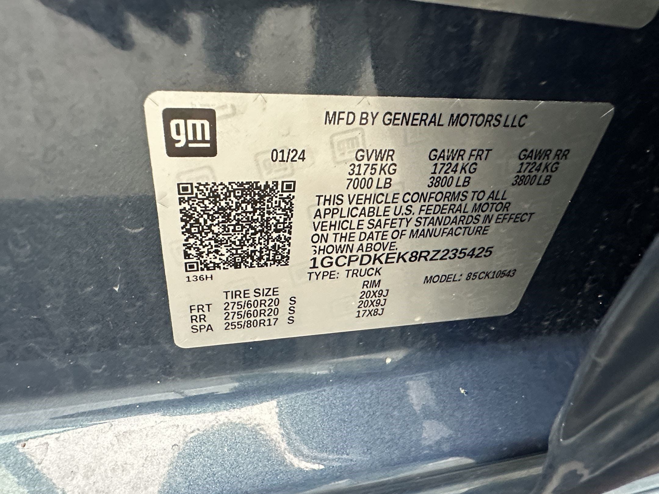 Certified 2024 Chevrolet Silverado 1500 LT AWD/4WD image 25