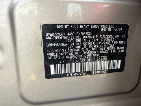 Used 2015 Subaru Forester 2.5i Limited w/ Popular Package #2 AWD/4WD image 31