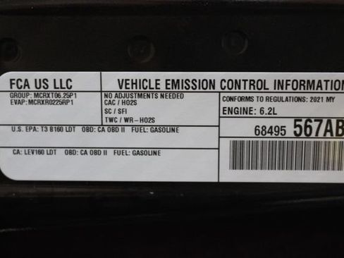 Used 2021 RAM 1500 TRX w/ TRX Level 2 Equipment Group AWD/4WD image 79