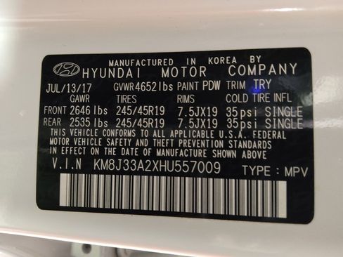 Used 2017 Hyundai Tucson Night image 33