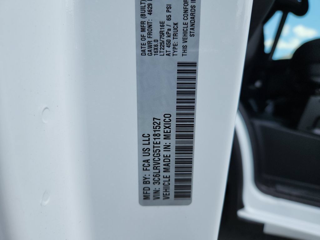 New 2026 RAM ProMaster 2500 w/ Quick Order Package 22G SLT FWD image 32