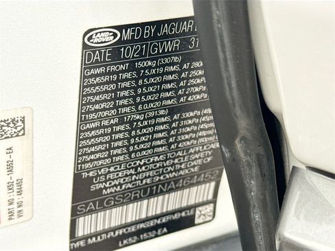 Used 2022 Land Rover Range Rover Westminster Edition image 34