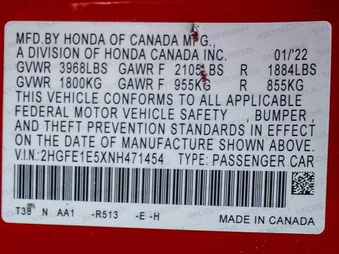 Used 2022 Honda Civic Si image 51