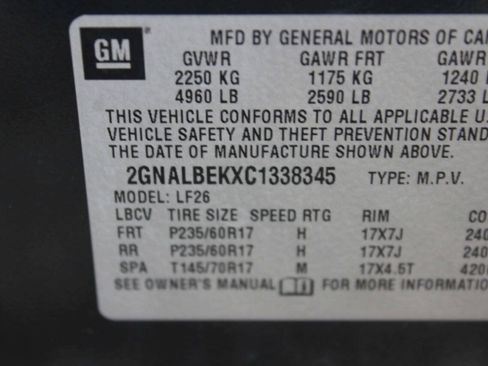 Used 2012 Chevrolet Equinox LS FWD image 8
