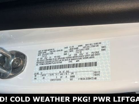 New 2026 Ford Escape Active w/ Cold Weather Package image 34