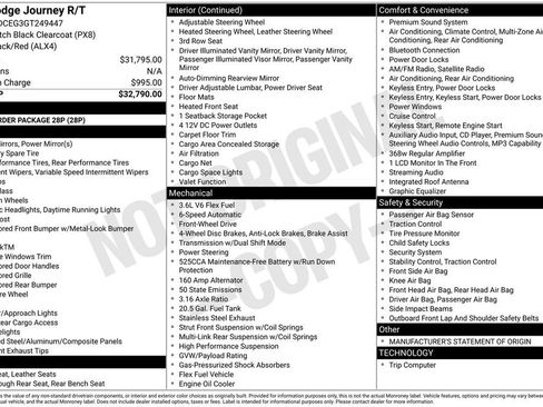 Used 2016 Dodge Journey R/T image 4