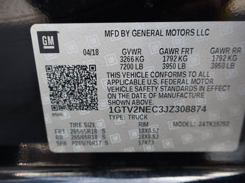Used 2018 GMC Sierra 1500 SLT w/ All Terrain X Package AWD/4WD image 36
