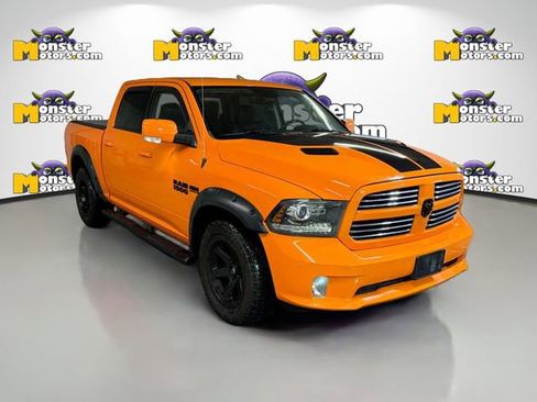 Used 2017 RAM 1500 Sport w/ Ignition Orange Sport Package image 3