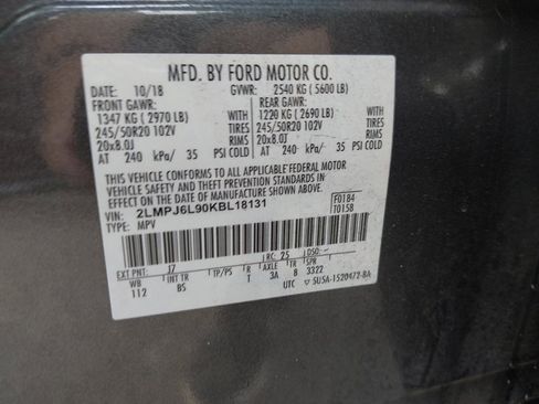 Used 2019 Lincoln Nautilus Reserve FWD image 33