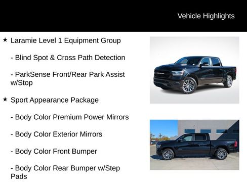 Used 2020 RAM 1500 Laramie w/ Sport Appearance Package image 11