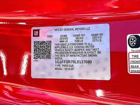 Used 2020 Chevrolet Camaro LT image 17