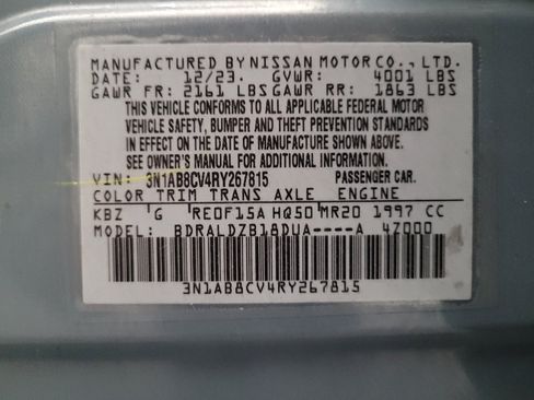 Used 2024 Nissan Sentra SV FWD image 33
