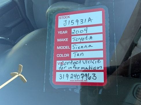Used 2004 Toyota Sienna CE image 33
