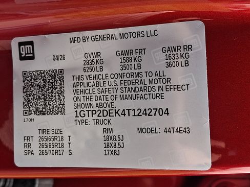 New 2026 GMC Canyon AT4 w/ AT4 Premium Package AWD/4WD image 10