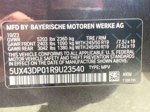Used 2024 BMW X3 sDrive30i RWD image 34
