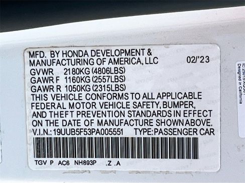 Used 2023 Acura TLX w/ A-SPEC Pkg image 33