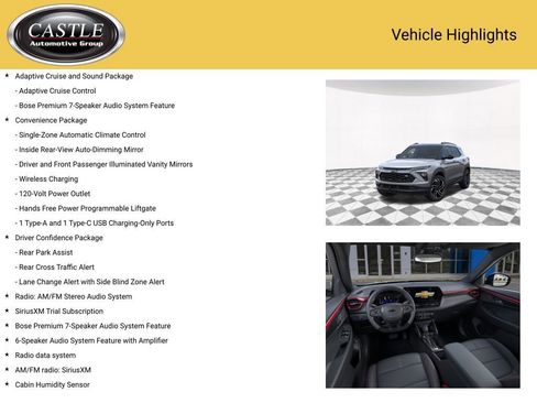 New 2026 Chevrolet TrailBlazer RS w/ Convenience Package image 3