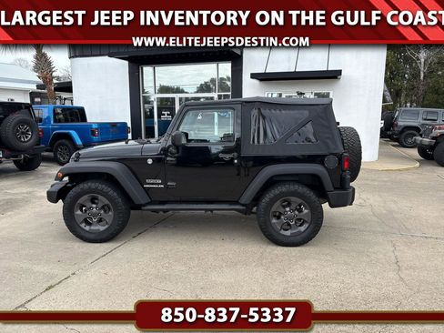 Used 2016 Jeep Wrangler Sport w/ Mopar Black Appearance Group image 1
