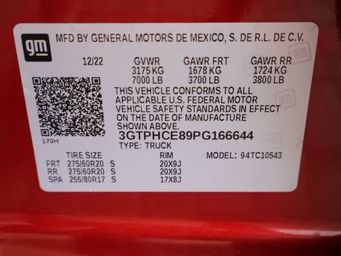 Used 2023 GMC Sierra 1500 Elevation w/ Preferred Package RWD image 31
