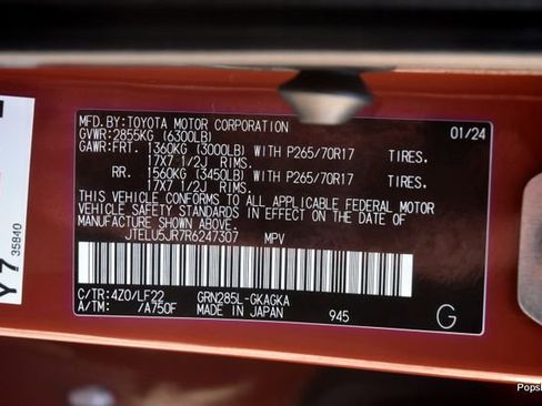 Used 2024 Toyota 4Runner TRD Pro AWD/4WD image 24