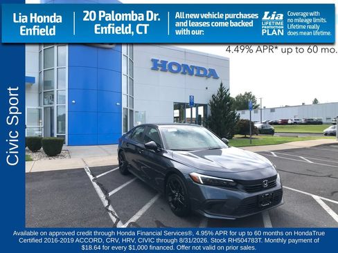 Certified 2024 Honda Civic Sport image 1