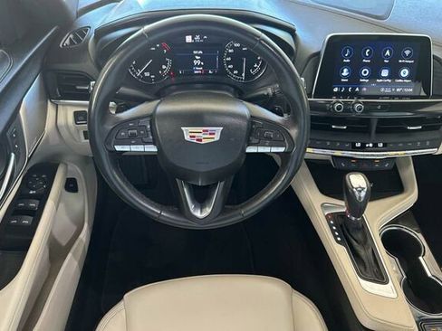 Certified 2022 Cadillac CT4 Luxury w/ Sun And Sound Package RWD image 13