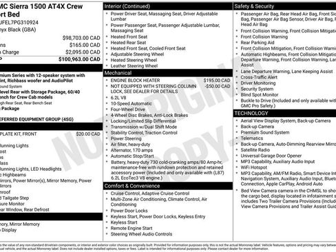 Used 2023 GMC Sierra 1500 AT4X AWD/4WD image 44