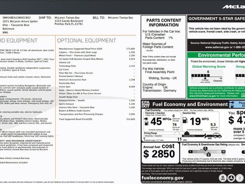 Used 2025 McLaren Artura Spider image 31