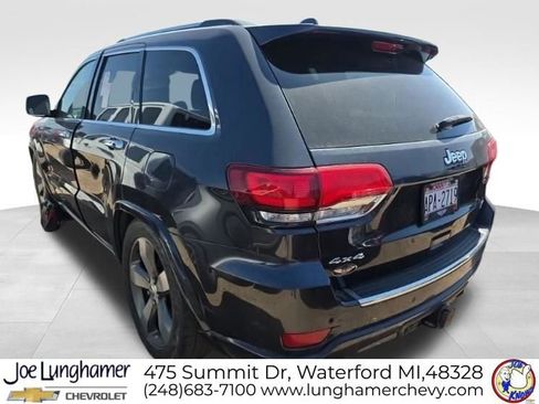 Used 2016 Jeep Grand Cherokee Overland w/ Advanced Technology Group AWD/4WD image 4