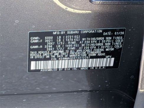 New 2026 Subaru Ascent Limited image 37