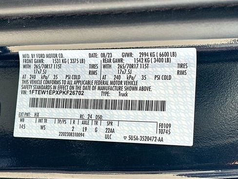 Used 2023 Ford F150 XL w/ FX4 Off-Road Package image 31