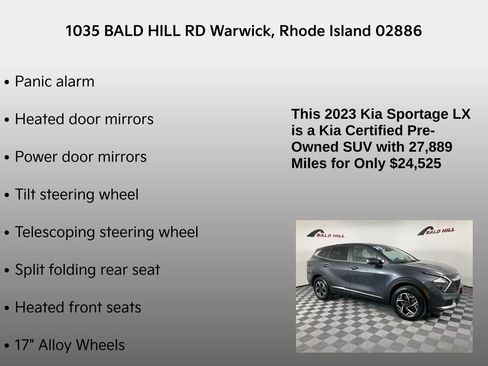 Certified 2023 Kia Sportage LX image 14