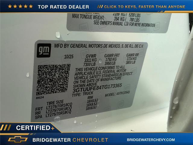 Used 2026 GMC Sierra 1500 AT4X AWD/4WD image 15