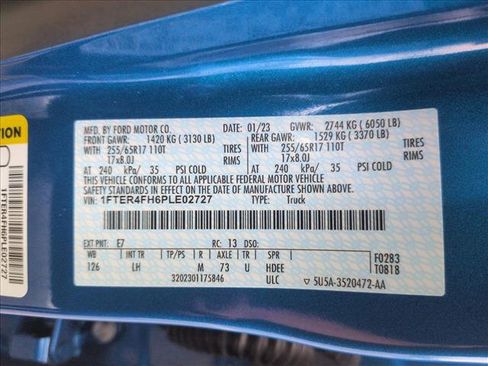 Used 2023 Ford Ranger XLT w/ Equipment Group 301A Mid image 25