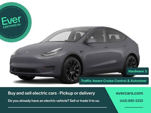 Used 2020 Tesla Model Y Long Range AWD/4WD image 1