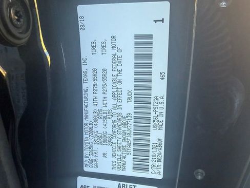 Used 2018 Toyota Tundra 1794 Edition AWD/4WD image 40