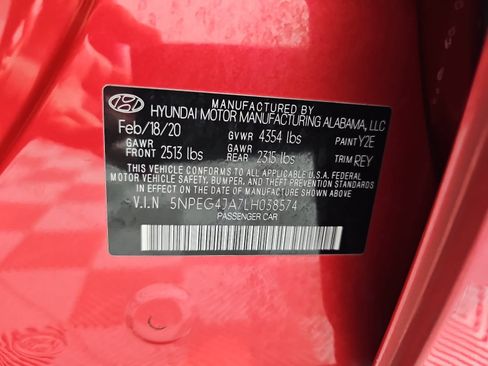 Used 2020 Hyundai Sonata SE FWD image 30