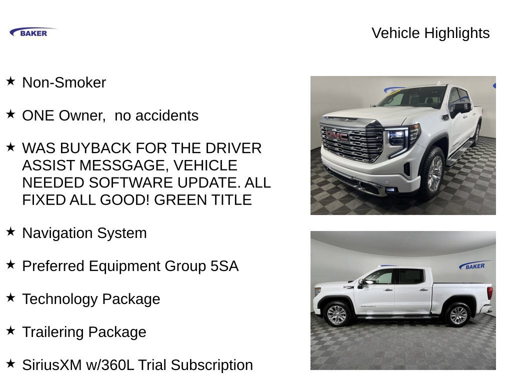 Used 2025 GMC Sierra 1500 Denali w/ Technology Package AWD/4WD image 4