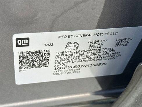 Certified 2022 Chevrolet Bolt EUV LT w/ Comfort Package image 52