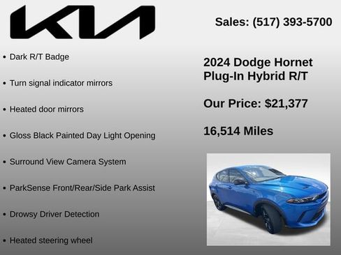 Used 2024 Dodge Hornet R/T w/ Tech Pack w/o Parking AWD/4WD image 19