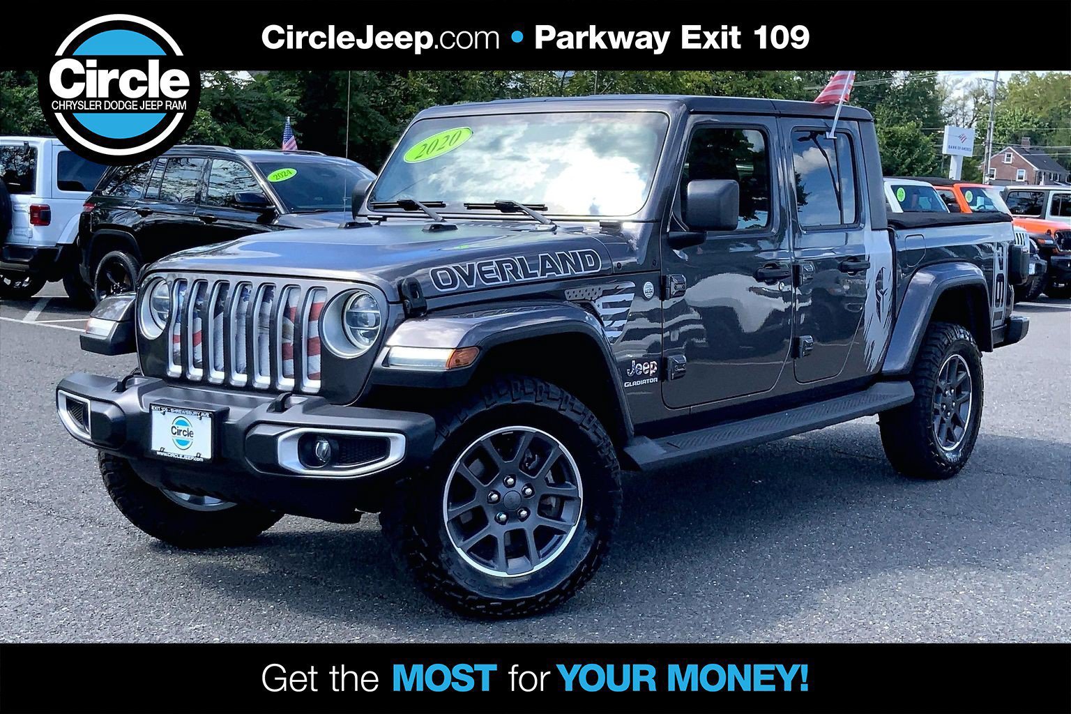 Used 2020 Jeep Gladiator Overland w/ Dual Top Group AWD/4WD 360° Tour