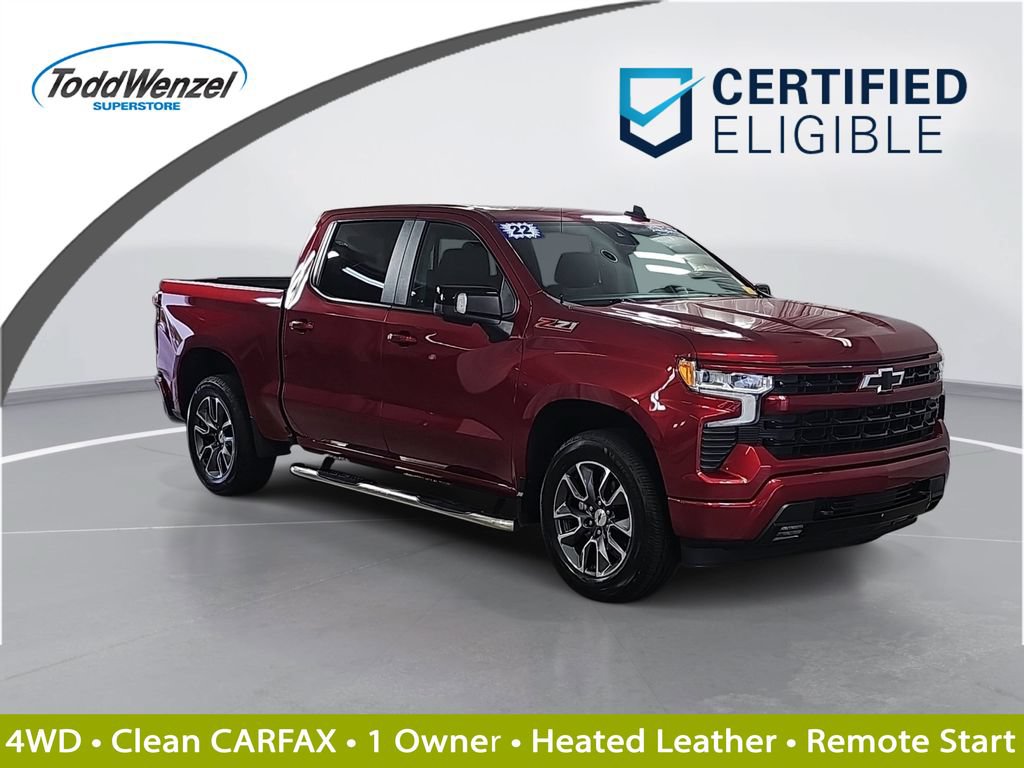 Certified 2022 Chevrolet Silverado 1500 RST w/ RST All Star Premium Package AWD/4WD image 1
