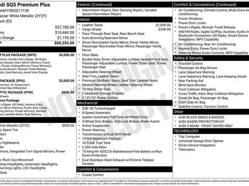 Used 2024 Audi SQ5 Premium Plus w/ Premium Plus Package image 13